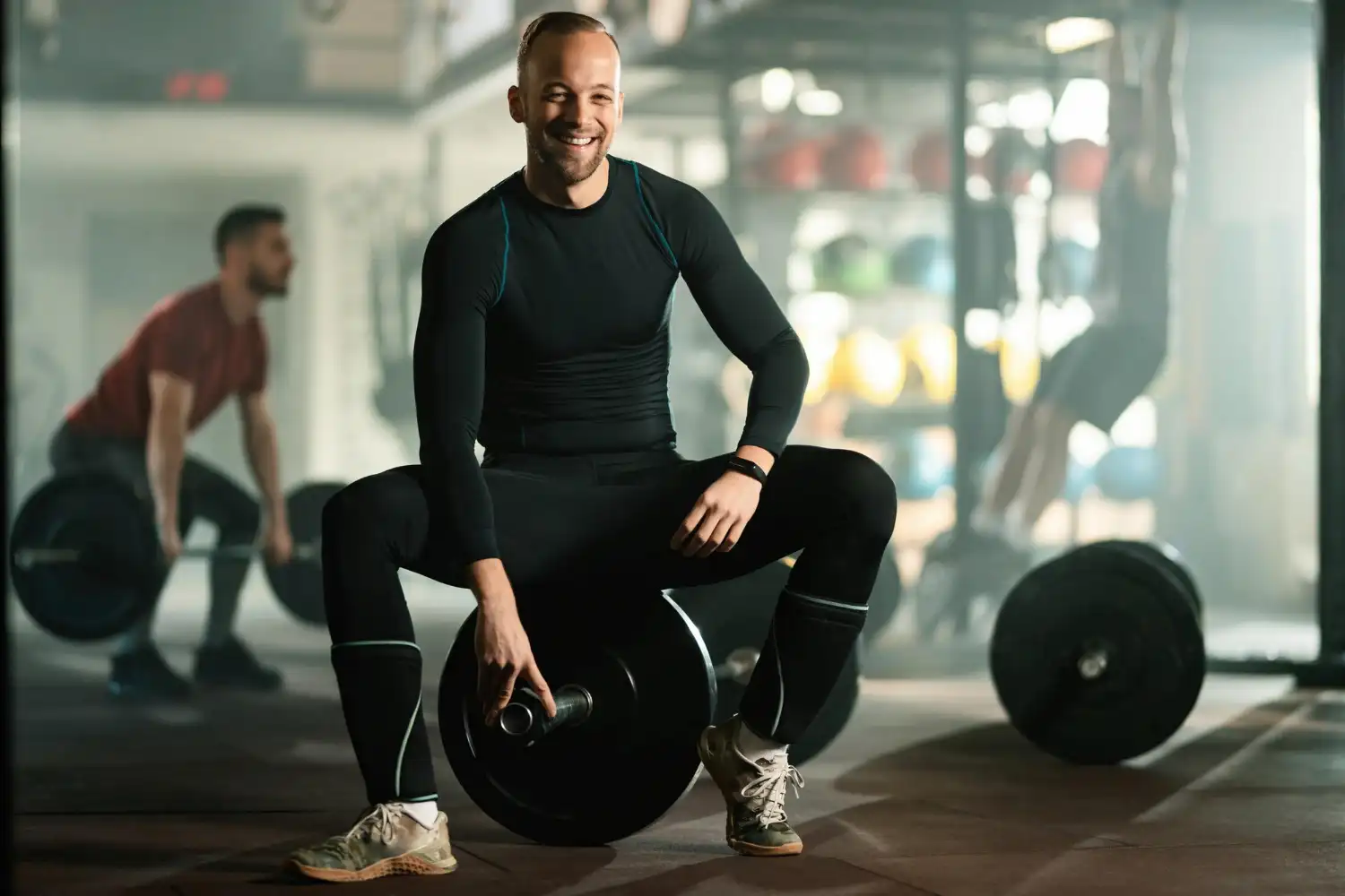 facet siedzacy na obciazeniu